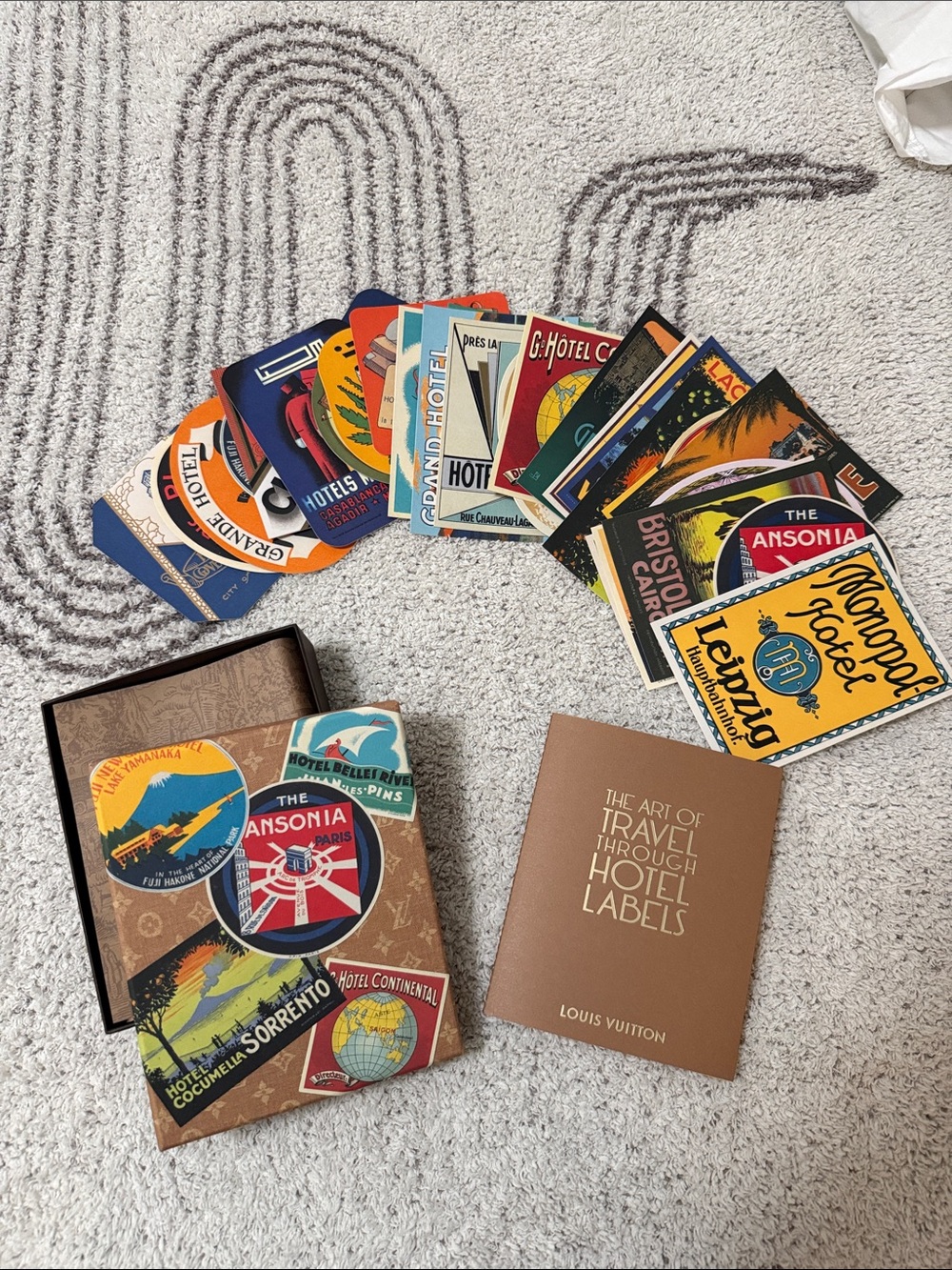 Louis Vuitton Hotel Labels